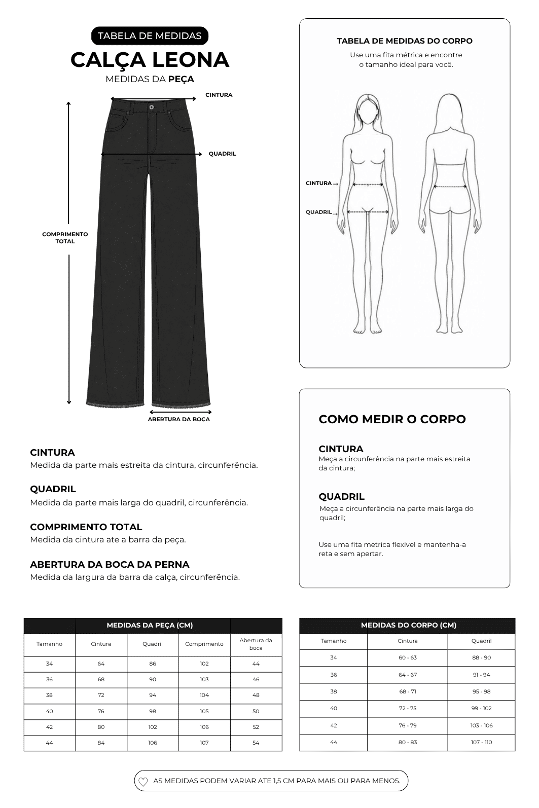 CALÇA JEANS LEONA PRETA MARMORIZADA CALÇA JEANS LEONA PRETA MARMORIZADA