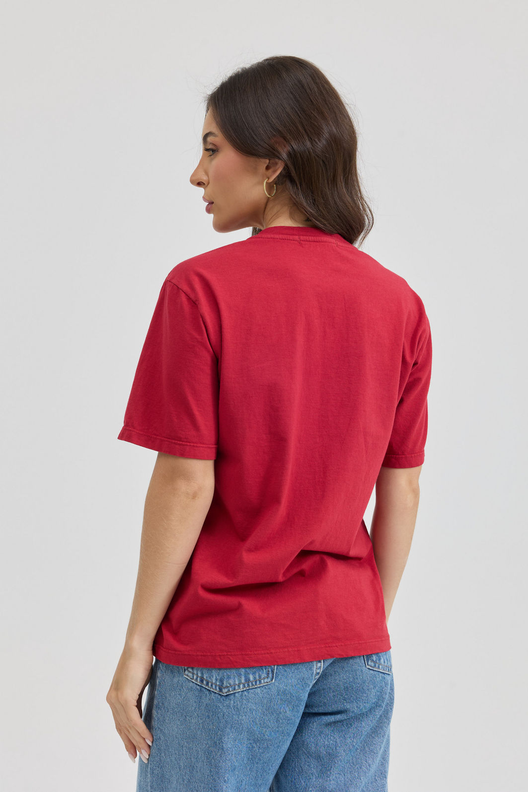 T-SHIRT ESTONADA PRETTY VIBES VERMELHO CEREJA T-SHIRT ESTONADA PRETTY VIBES VERMELHO CEREJA