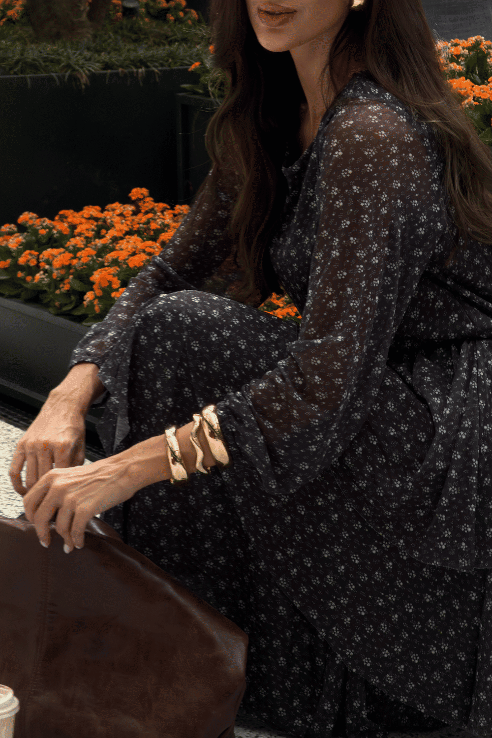 VESTIDO DE TULE ESTAMPADO CHIARA FLORAL