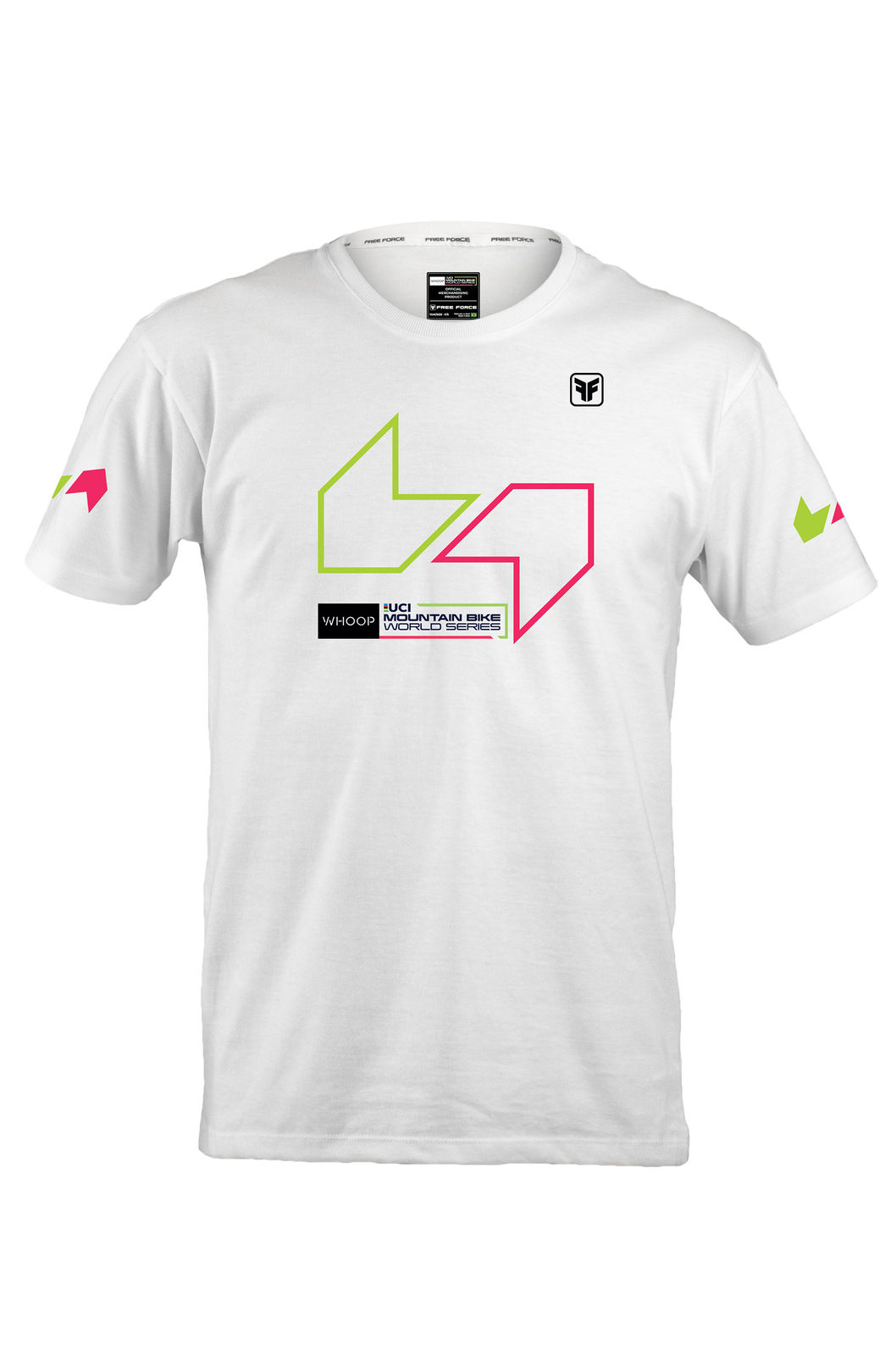 CAMISETA CASUAL FEMININA BRANCA UCI MTB WORLD SERIES CAMISETA CASUAL FEMININA BRANCA UCI MTB WORLD SERIES