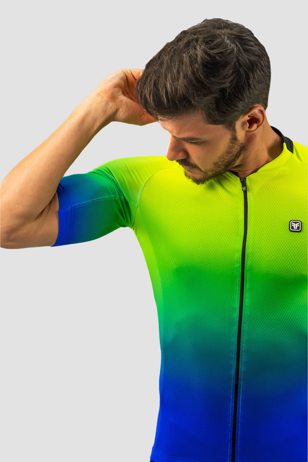 Camiseta Oakley Logo Gradient Masculina - Mescla