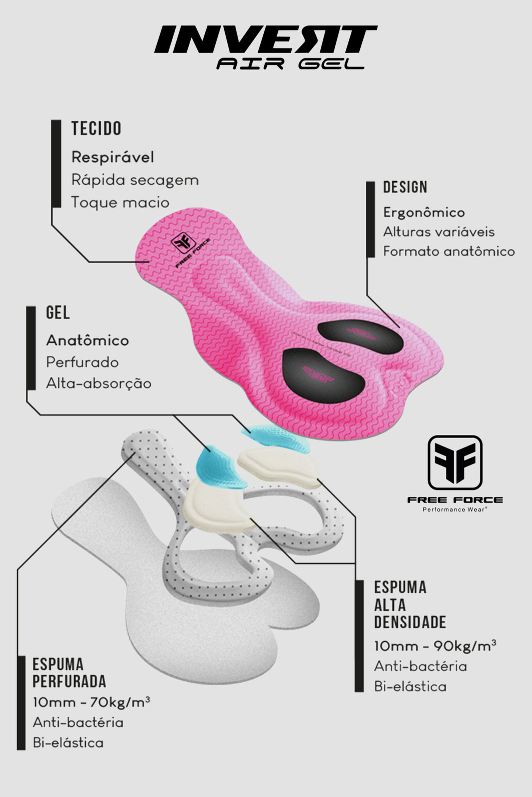 BRETELLE CALÇA FEMININO PERFORMANCE BRETELLE CALÇA FEMININO PERFORMANCE