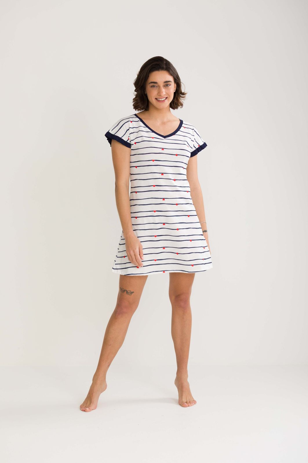 CAMISOLA MANGA CURTA HEART