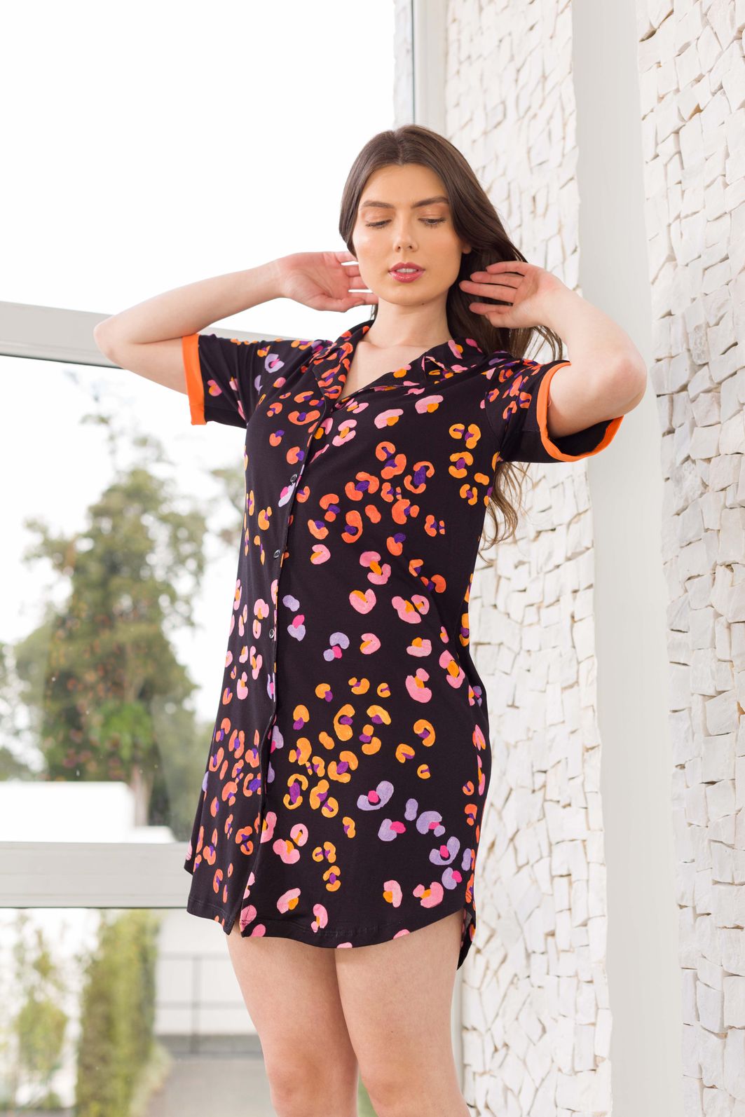 CAMISOLA COM ABERTURA VISCOLYCRA CAMISOLA COM ABERTURA VISCOLYCRA