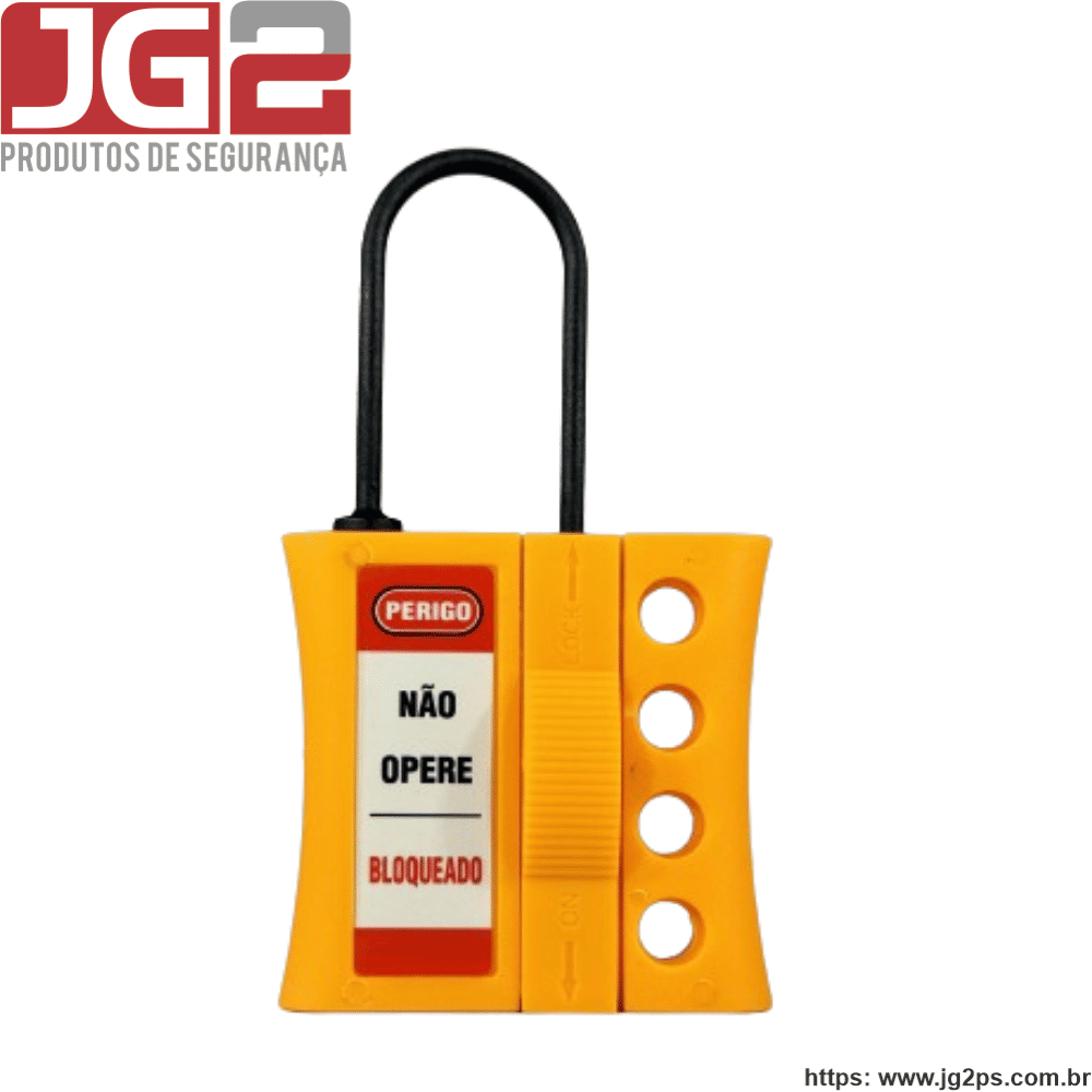 Dispositivo de bloqueio JG2 para disjuntor motor 61x105mm com haste de 3mm  JGL152-1