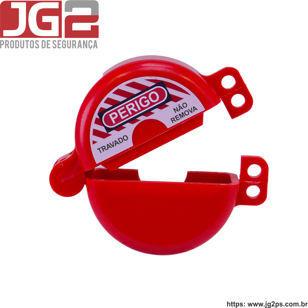 Dispositivo de bloqueio JG2 plástico para válvula de cilindro de gás 1" a 2.1/2"  JGL310-1