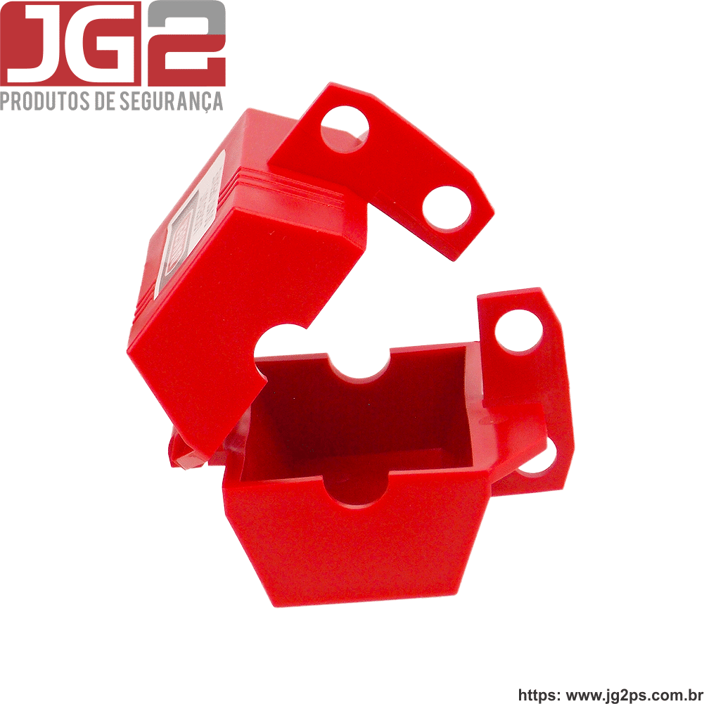 Dispositivo de bloqueio JG2 plástico para tomada simples (P) 110V e 220V JGL400-1 Dispositivo de bloqueio JG2 plástico para tomada simples (P) 110V e 220V JGL400-1