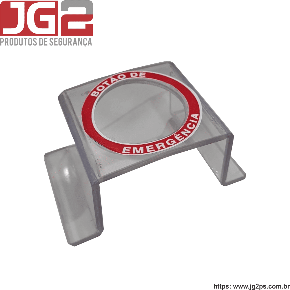 Bloqueio JG2 de cobertura para botão emergencial JGL206-4