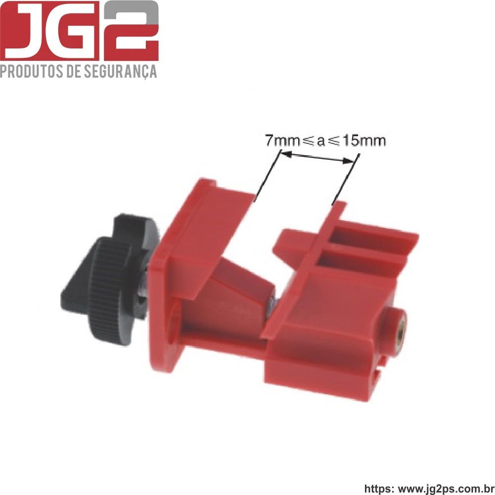 Dispositivo de bloqueio JG2 para disjuntor bipolar e tripolar norma NEMA JGL151-1