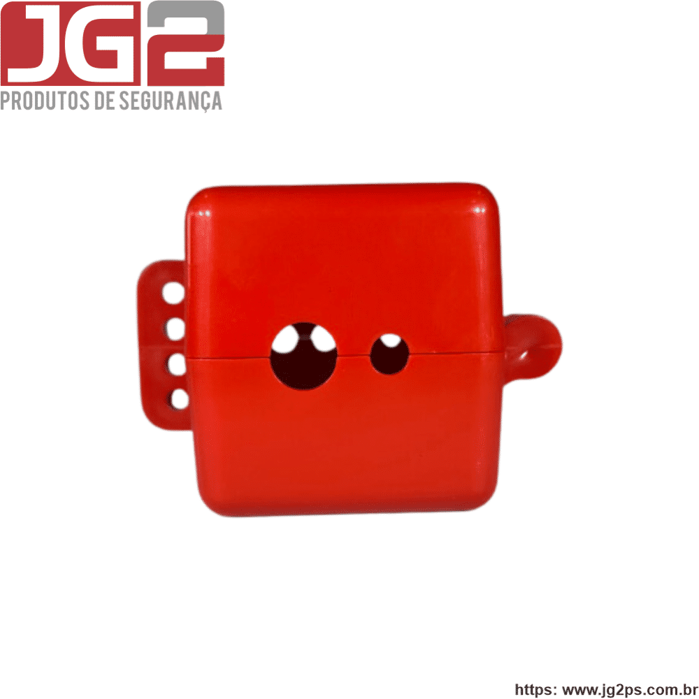 Dispositivo de bloqueio JG2 plástico ajustável universal para plugues, tomadas industriais e válvulas pneumaticas  JGL312-1