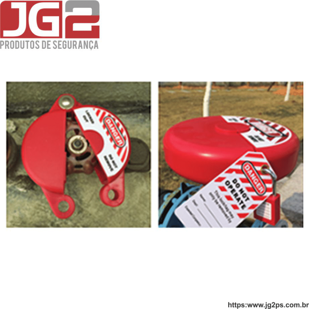 Dispositivo de Bloqueio JG2 para válvula gaveta, válvula volante ou válvula globo de 10" a 13.1/2" (265mm a 340 mm) JGL300-5