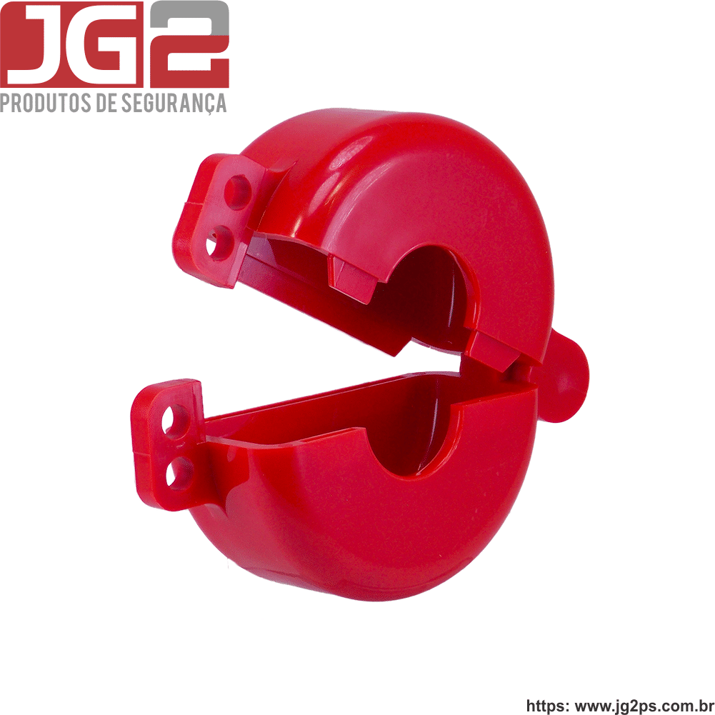 Dispositivo de bloqueio JG2 plástico para válvula de cilindro de gás 1" a 2.1/2"  JGL310-1