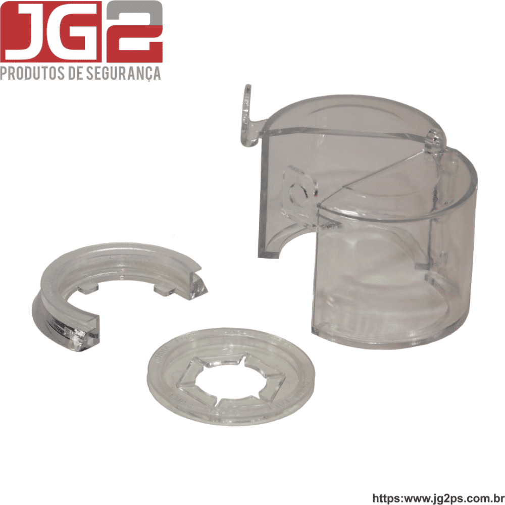 Bloqueio JG2 ajustável para botão emergencial em resina  JGL201-1 Bloqueio JG2 ajustável para botão emergencial em resina  JGL201-1