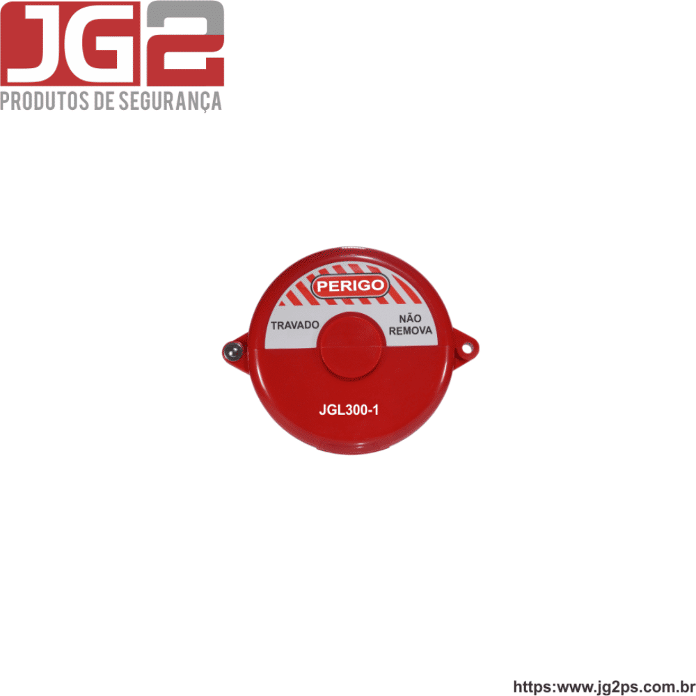 Dispositivo de Bloqueio JG2 para válvula gaveta, válvula volante ou válvula globo de 1" a 2.1/2" (35mm a 65mm) JGL300-1 Dispositivo de Bloqueio JG2 para válvula gaveta, válvula volante ou válvula globo de 1" a 2.1/2" (35mm a 65mm) JGL300-1