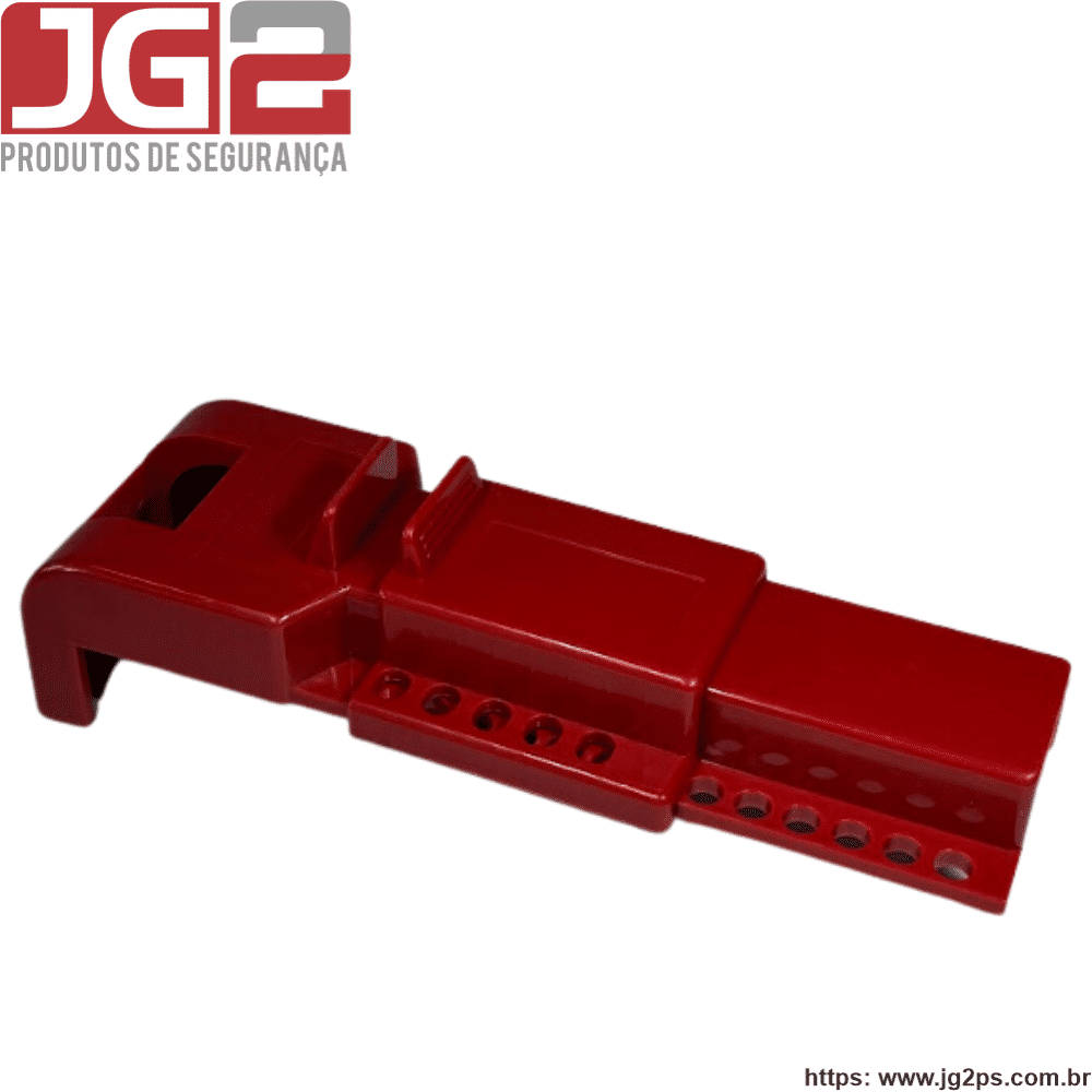 Dispositivo de bloqueio JG2 plástico ajustável para válvula tipo borboleta (Wafer) de 1.1/2" a 14"  JGL306-1