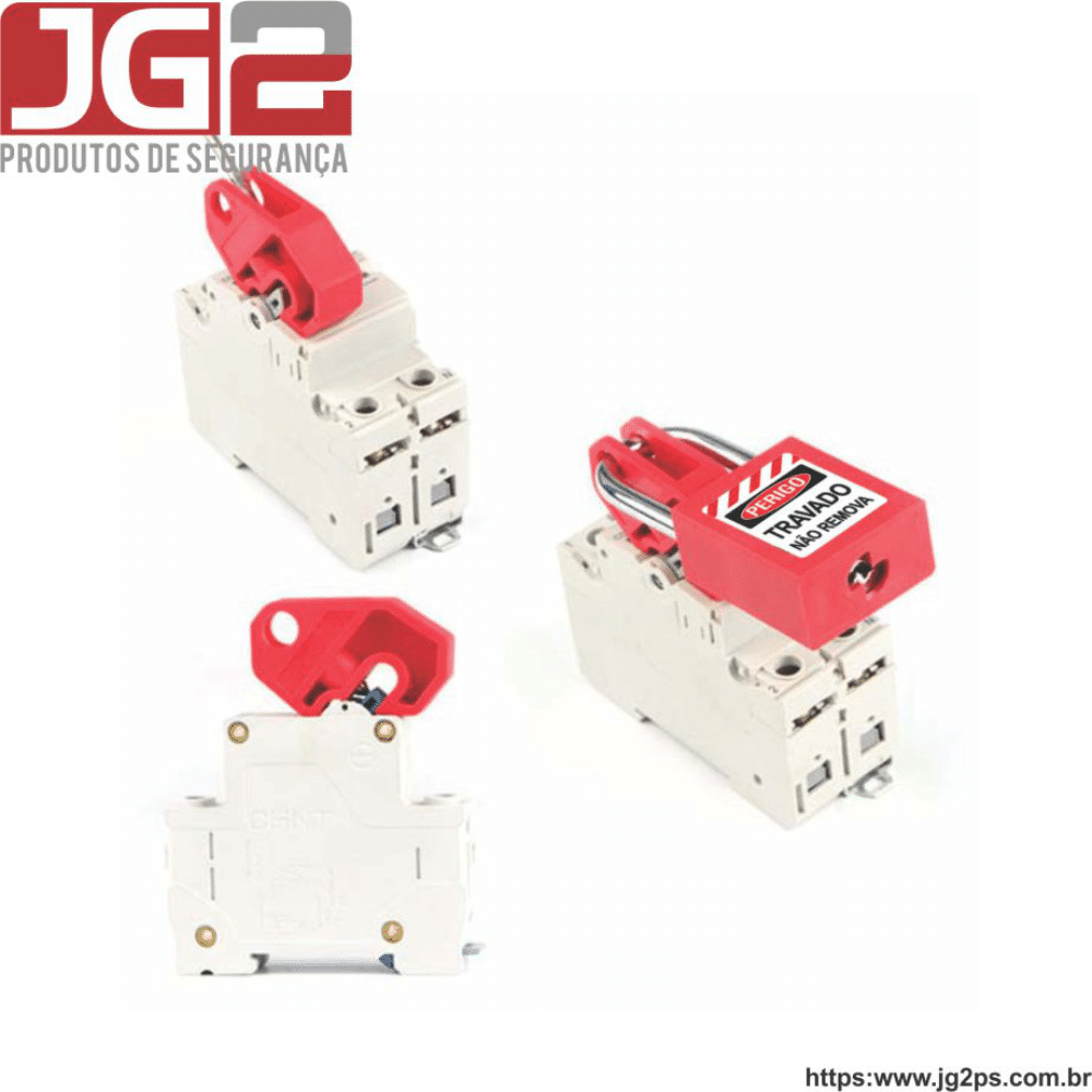 Dispositivo de bloqueio JG2 para disjuntor tipo universal JGL155-1 Dispositivo de bloqueio JG2 para disjuntor tipo universal JGL155-1