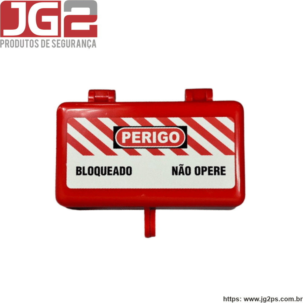 Dispositivo de bloqueio JG2 plástico ajustável universal para plugues, tomadas industriais e válvulas pneumaticas  JGL312-1