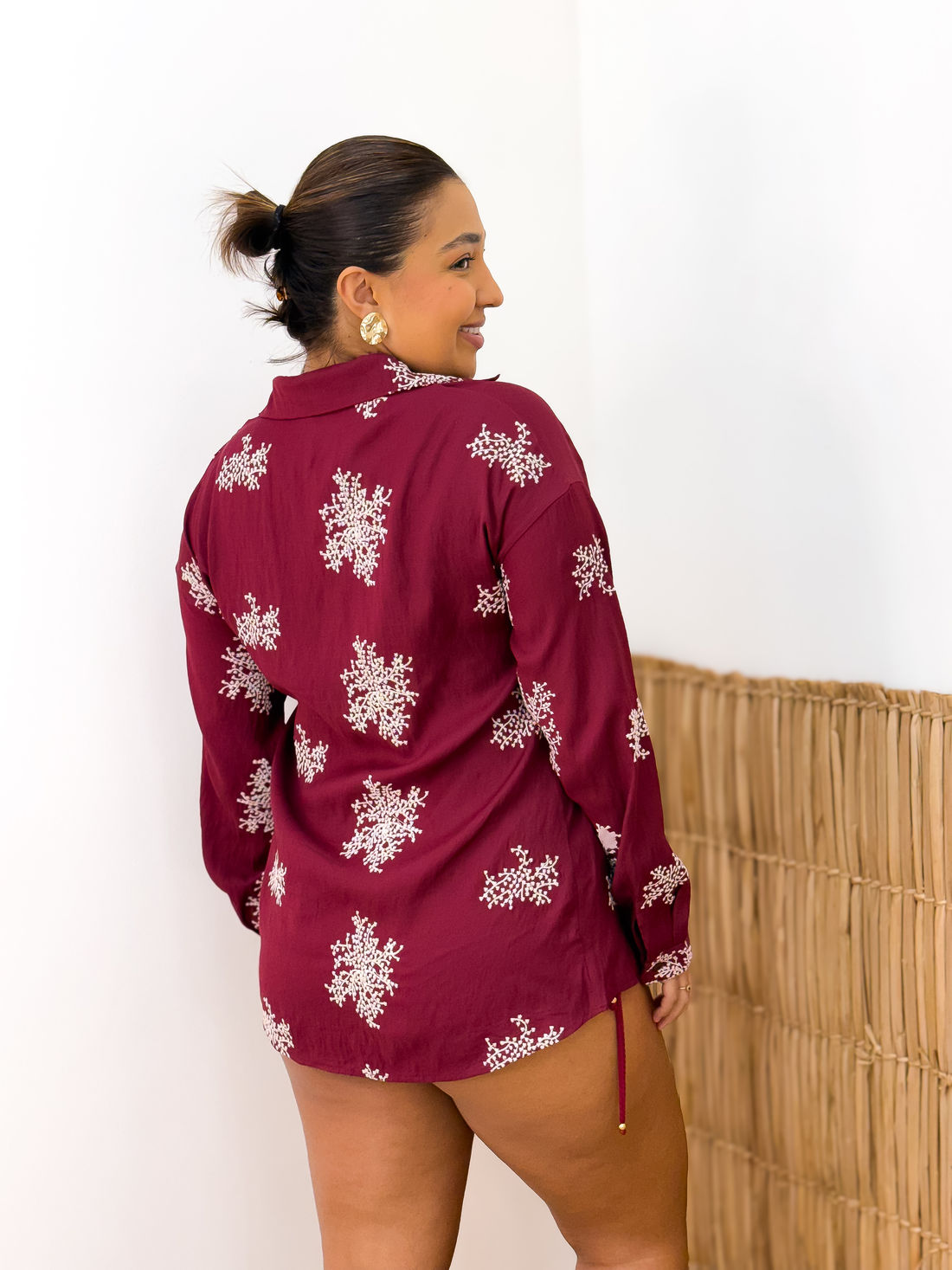 CHEMISE VENEZA - BORDÔ CHEMISE VENEZA - BORDÔ