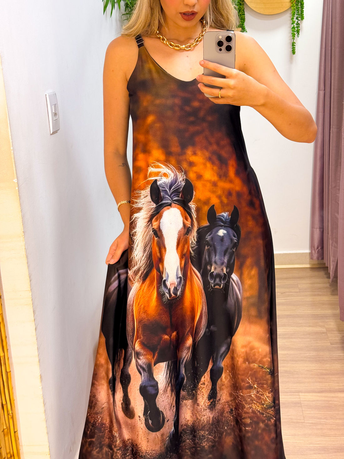 VESTIDO FLUITY - HORSE