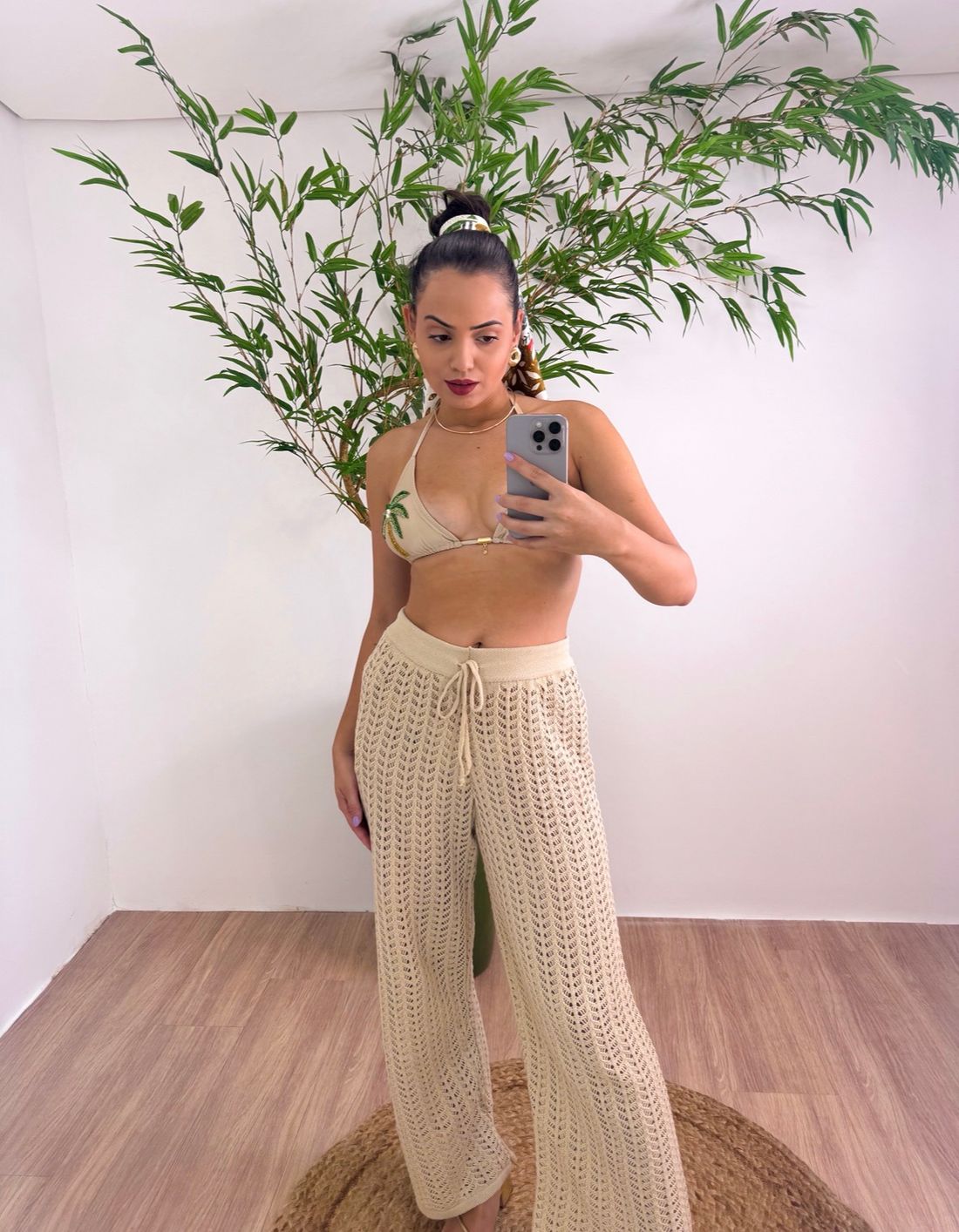 CALÇA FLORENÇA - AREIA