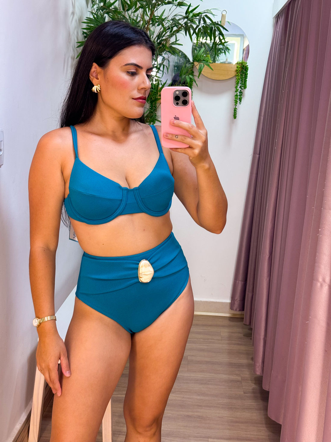 ARO HOT PANTS FLORIPA - VERDE JADE ARO HOT PANTS FLORIPA - VERDE JADE