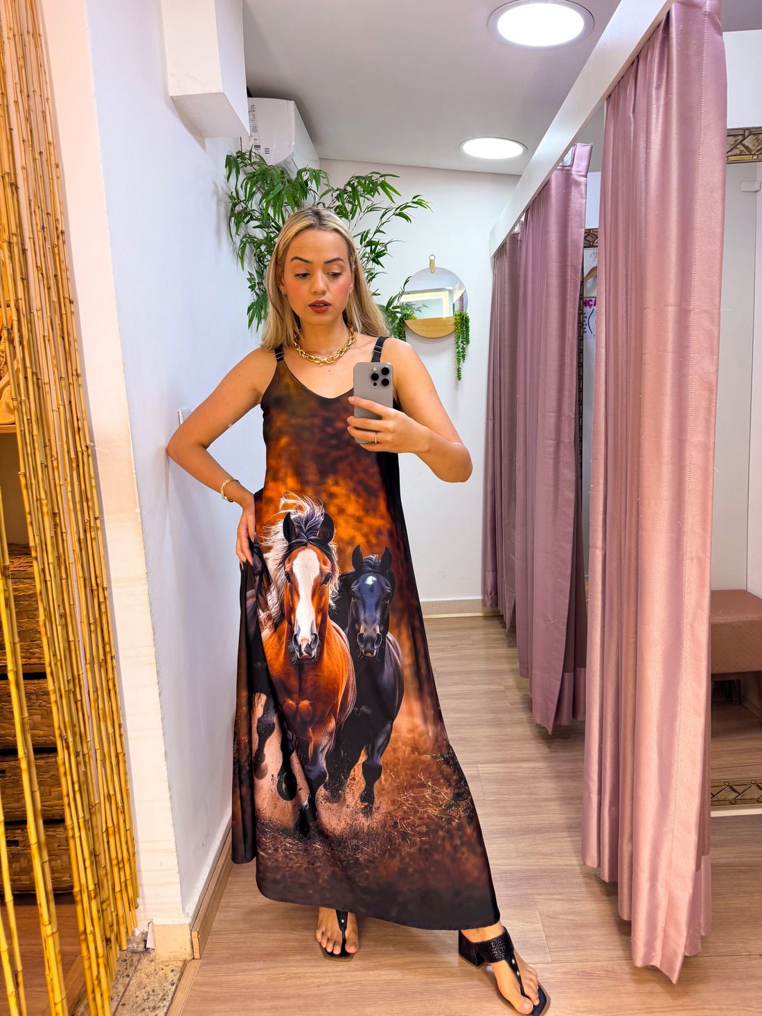 VESTIDO FLUITY - HORSE