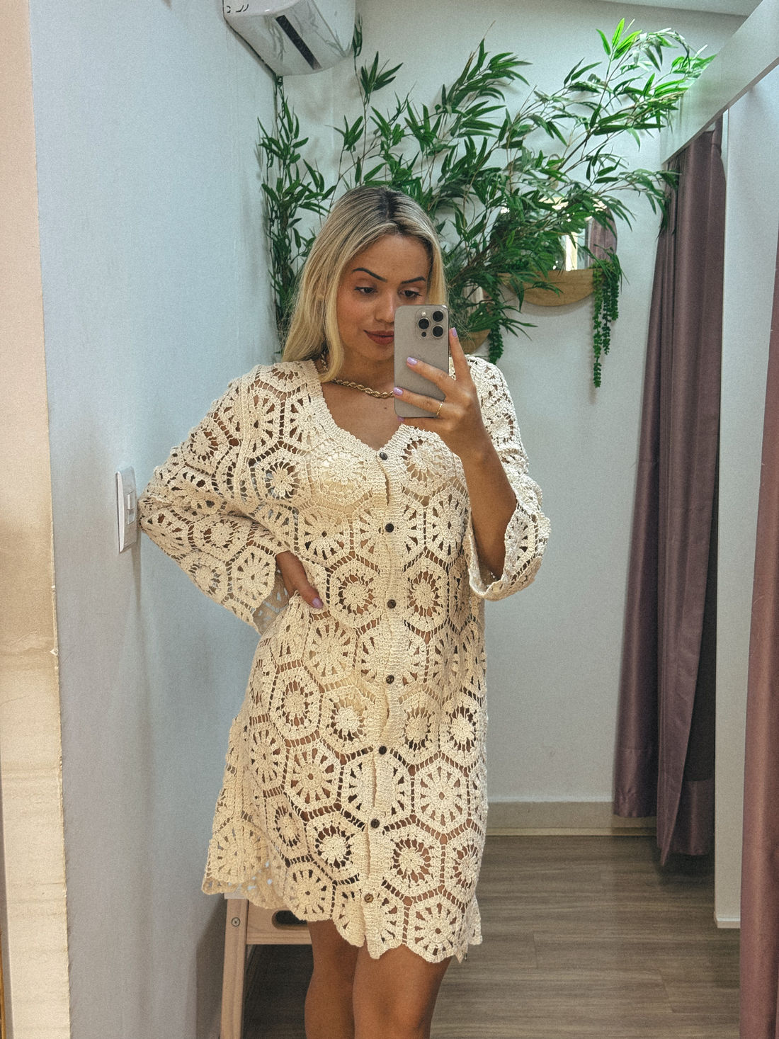 CHEMISE FLORIPA - AREIA