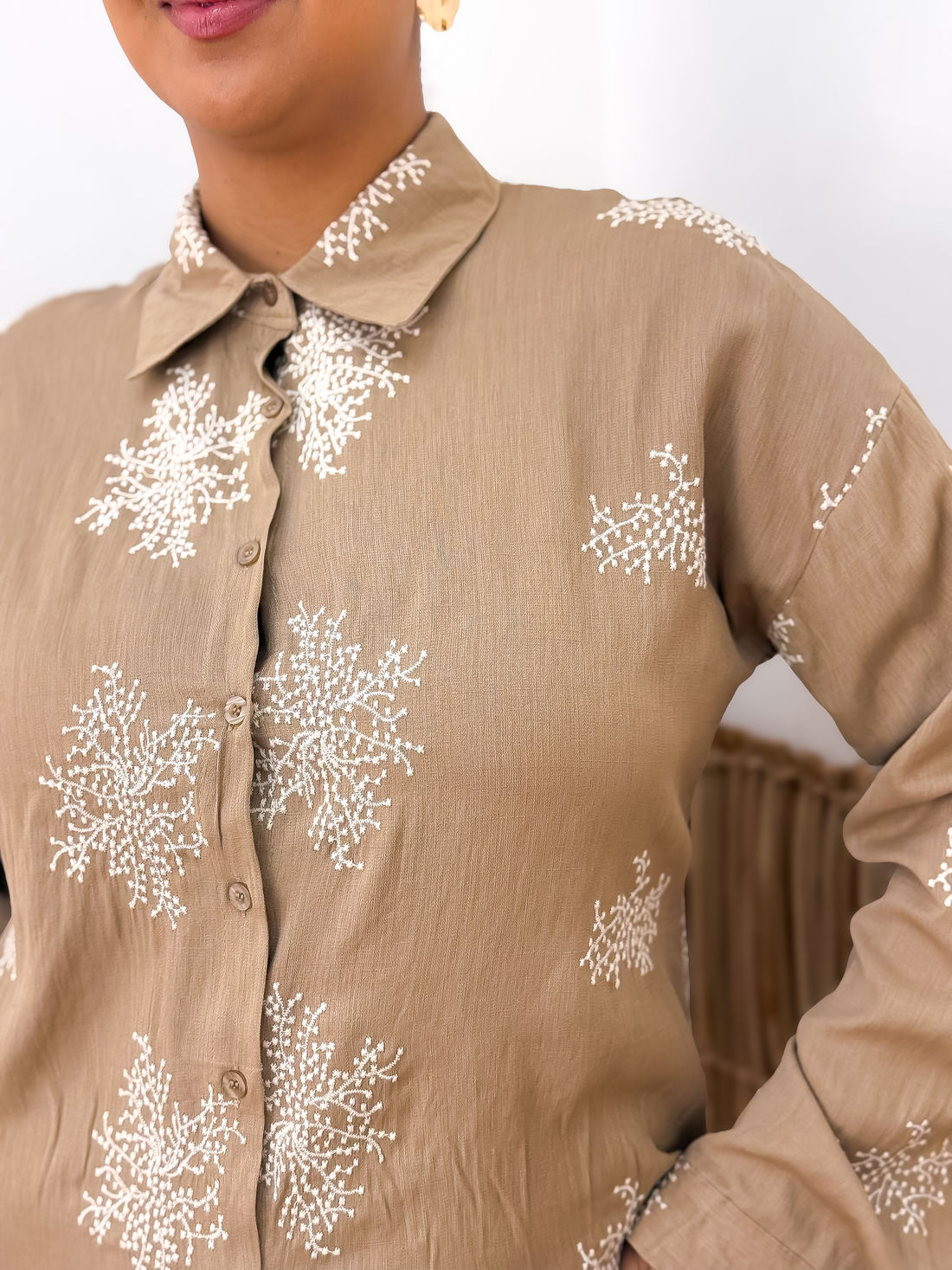 CHEMISE VENEZA - NUDE CHEMISE VENEZA - NUDE