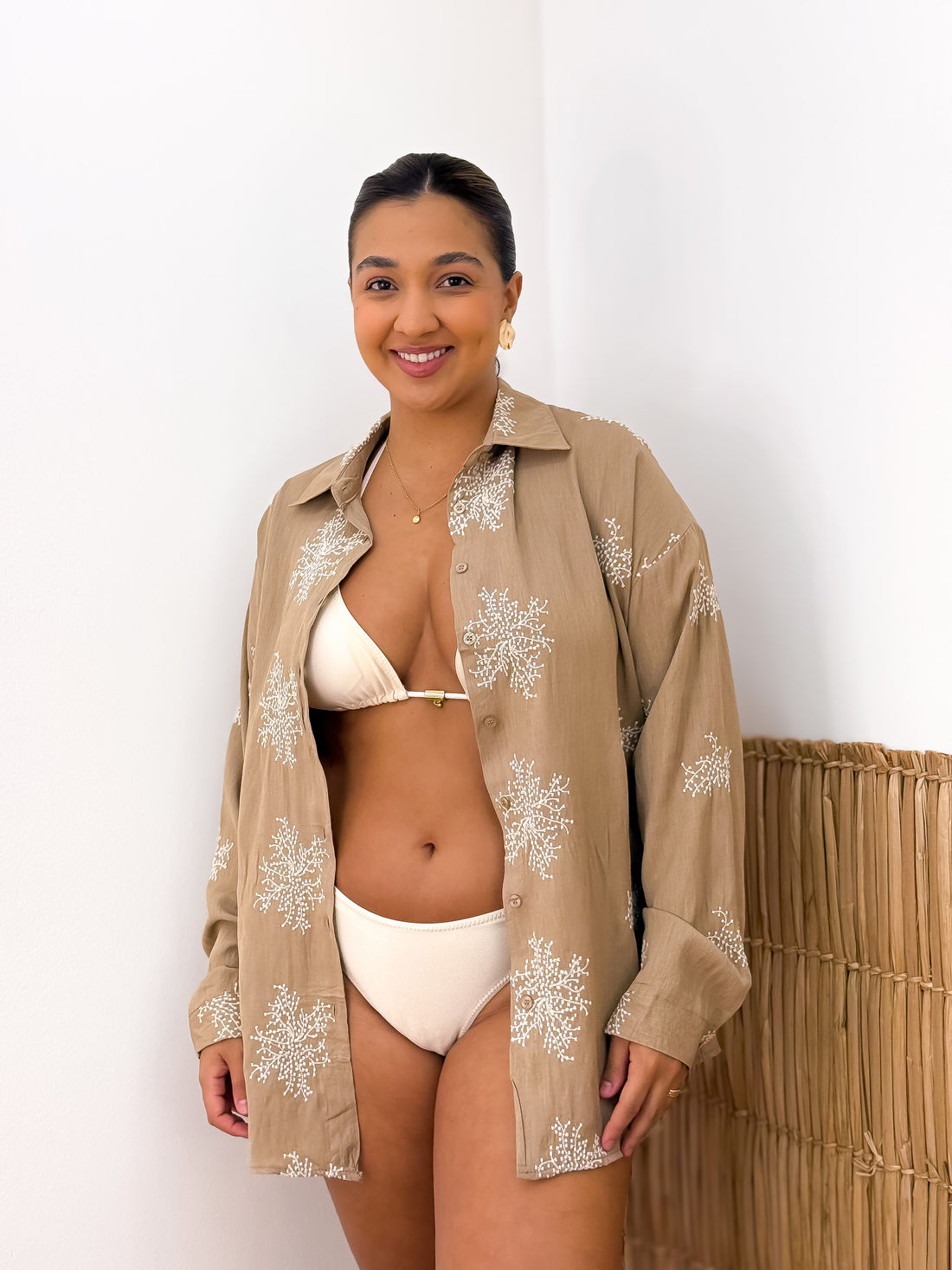 CHEMISE VENEZA - NUDE CHEMISE VENEZA - NUDE