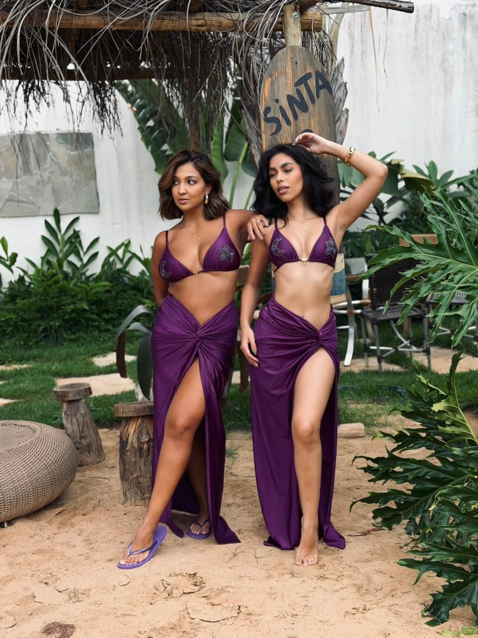 SAIA DUNA - ROXO SAIA DUNA - ROXO