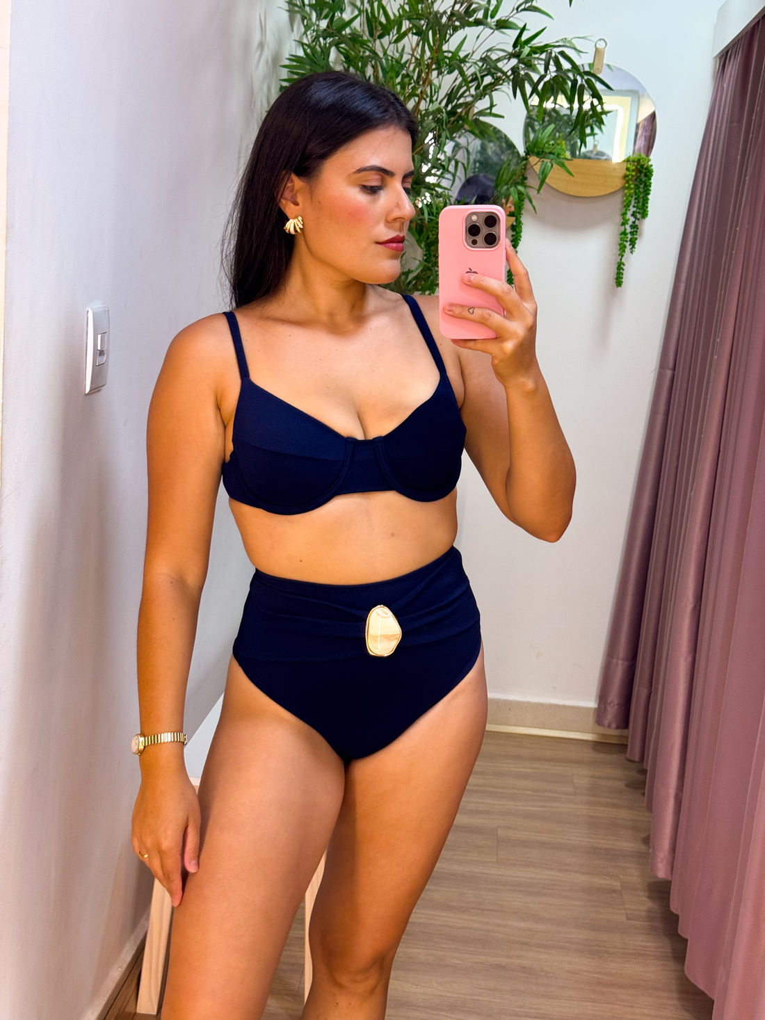 ARO HOT PANTS FLORIPA - AZUL MARINHO ARO HOT PANTS FLORIPA - AZUL MARINHO