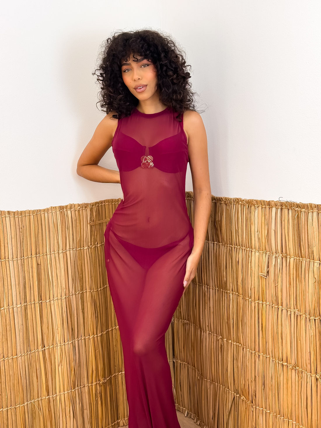 LONGA SEREIA TULE - BORDÔ