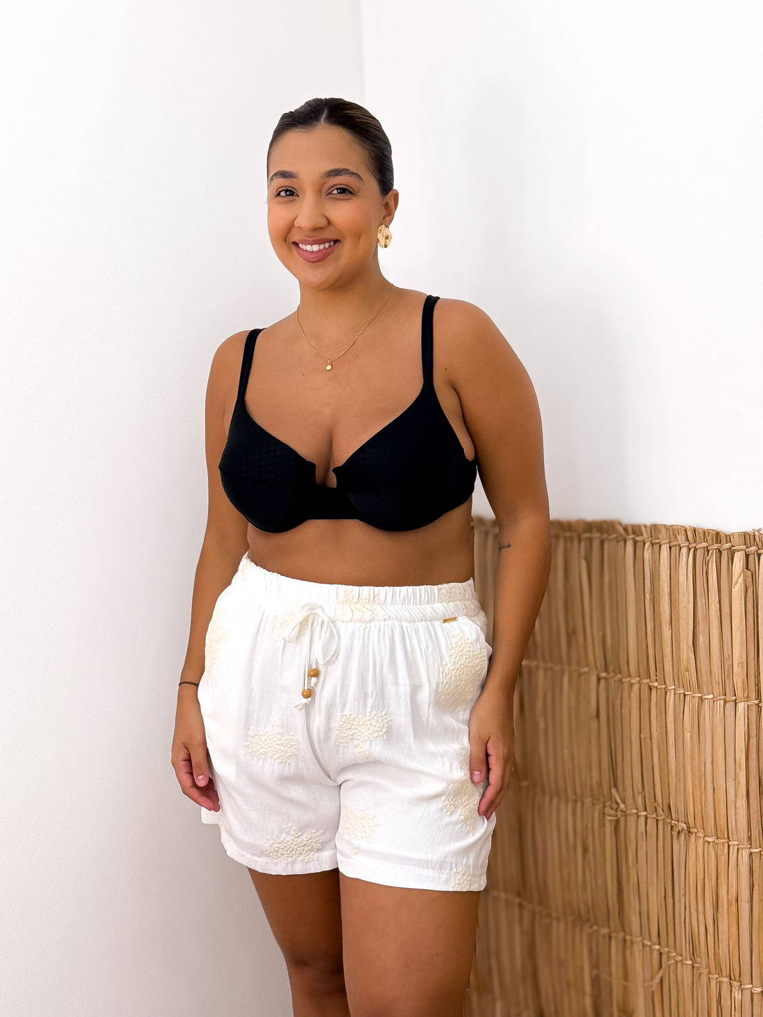 SHORT VENEZA - OFF WHITE SHORT VENEZA - OFF WHITE