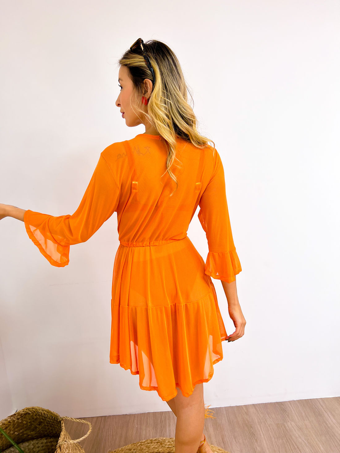 SAÍDA CURTA ILUSION - LARANJA SAÍDA CURTA ILUSION - LARANJA