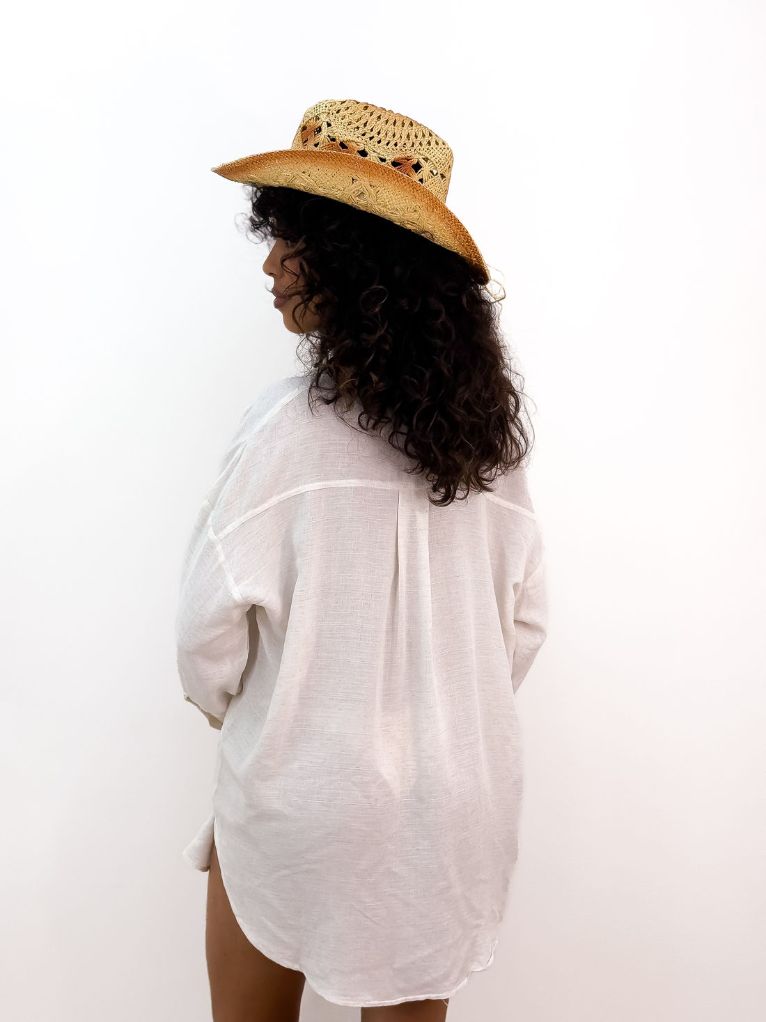 CAMISA LINHO 3/4 - OFF WHITE CAMISA LINHO 3/4 - OFF WHITE