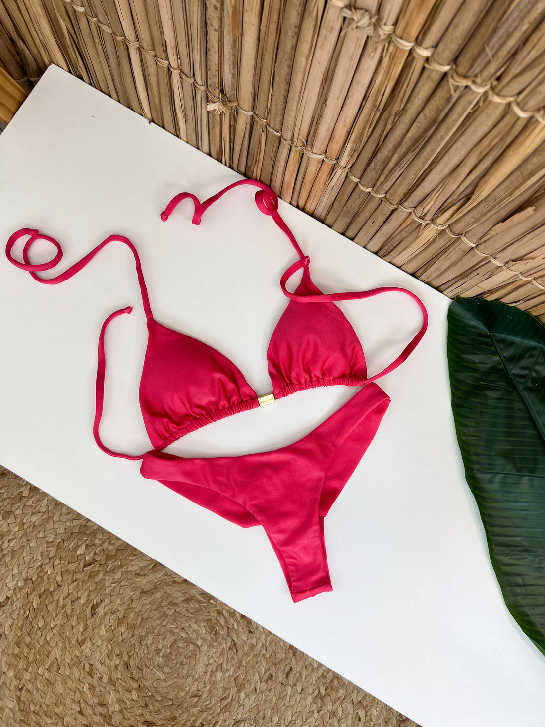 CORTININHA ASA DELTA - MAGENTA