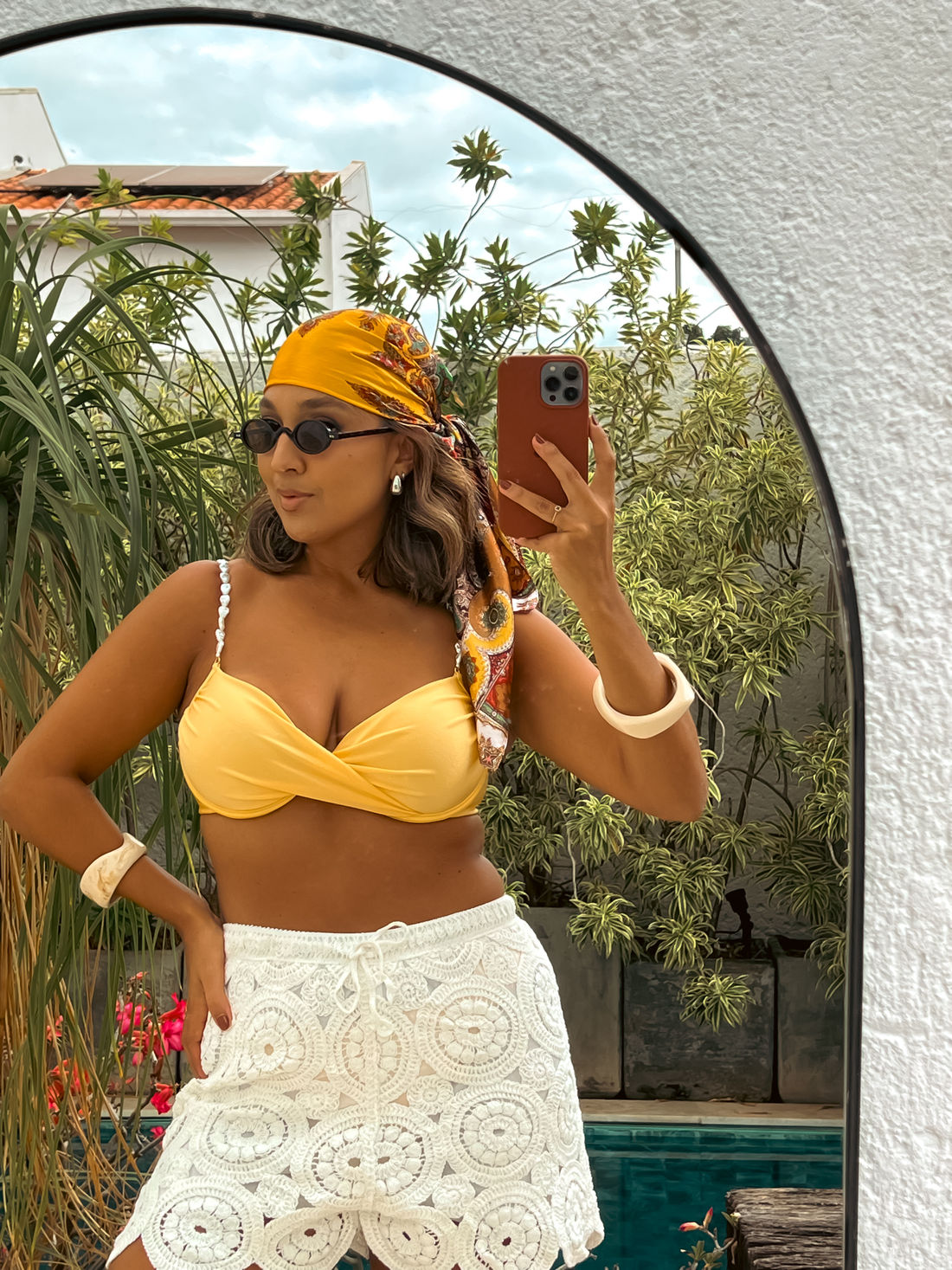 SHORT RENDA - BRANCO