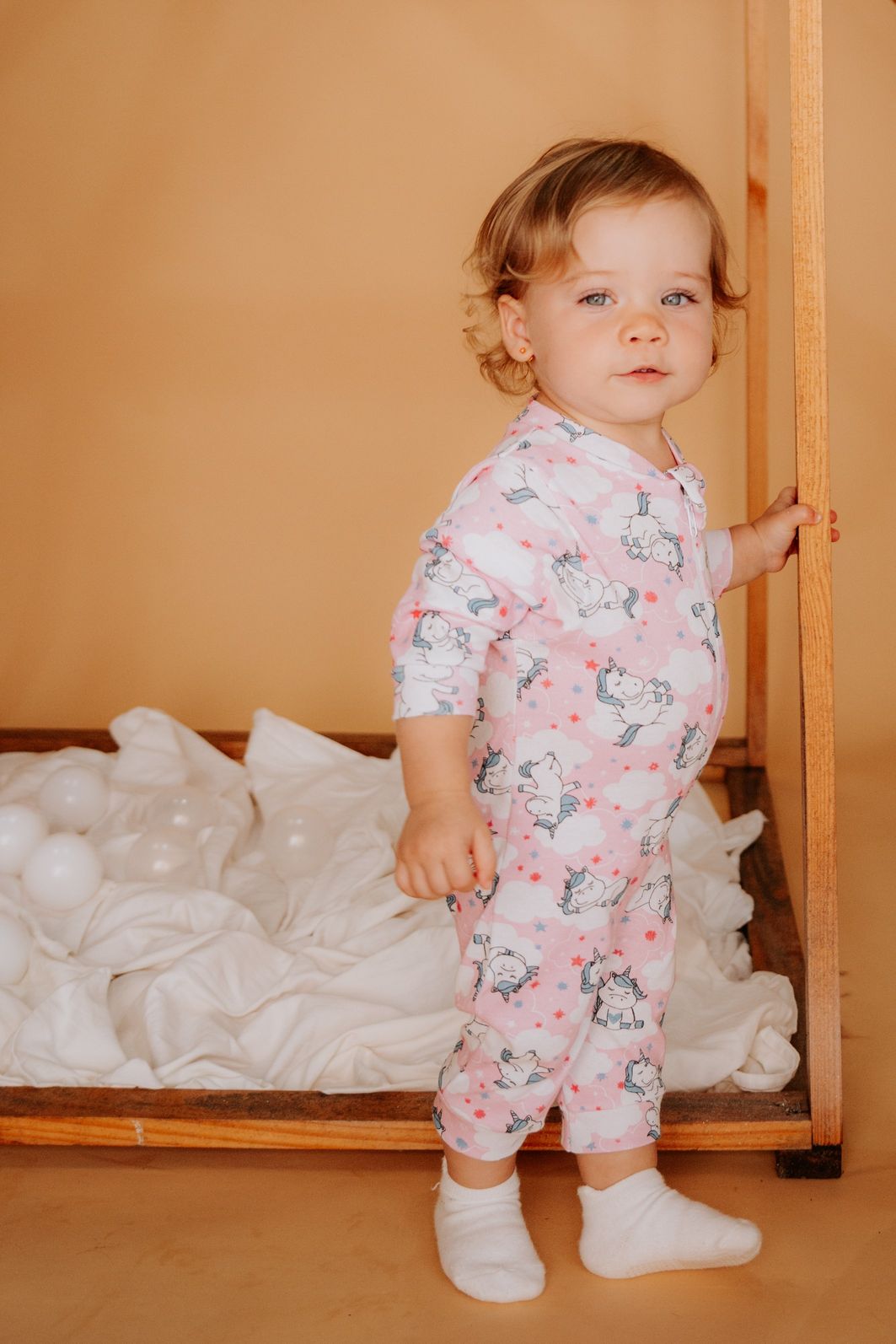 Macacão Ribana Longo Unicórnio Stolf Macacão Ribana Longo Unicórnio Stolf