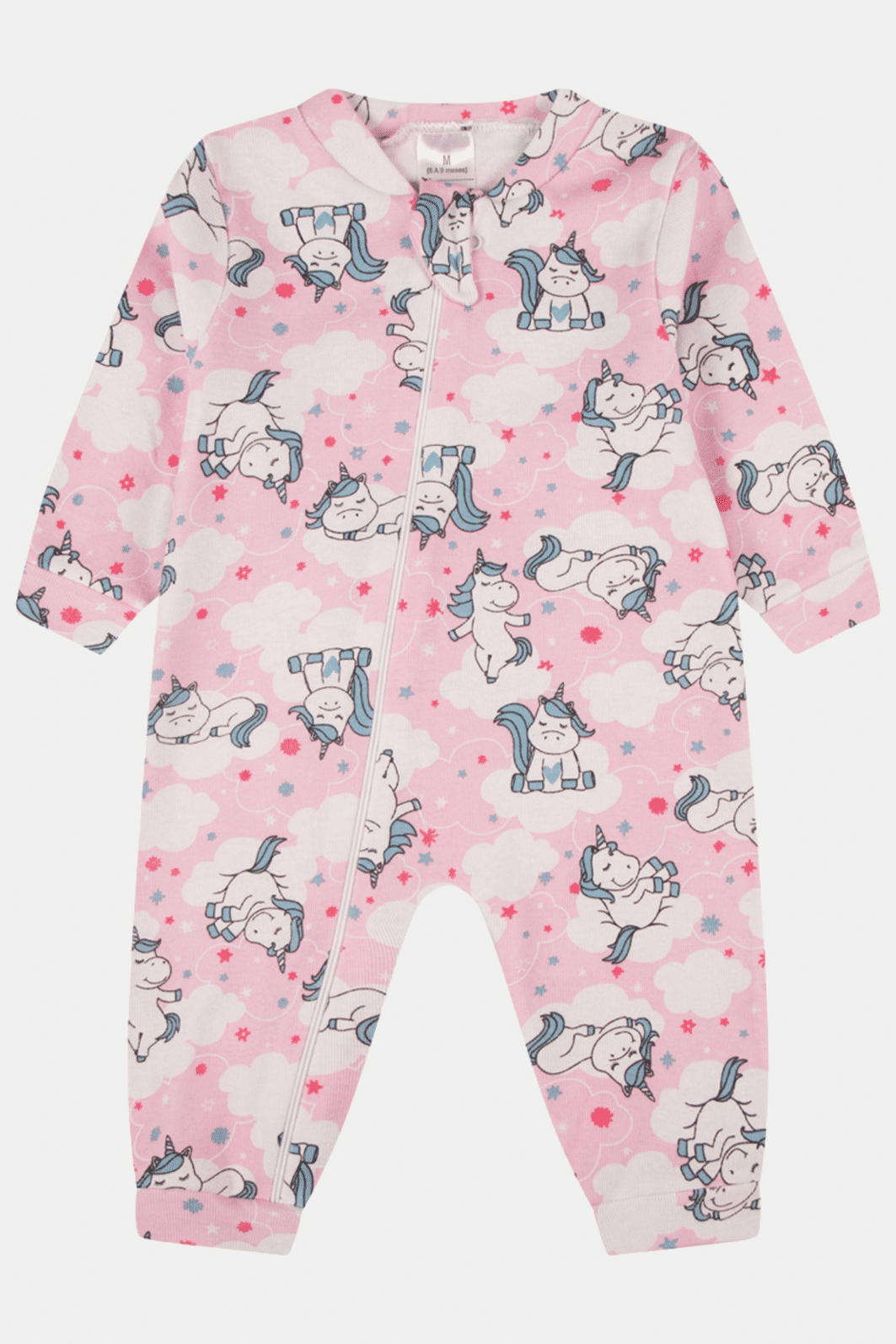 Macacão Ribana Longo Unicórnio Stolf Macacão Ribana Longo Unicórnio Stolf