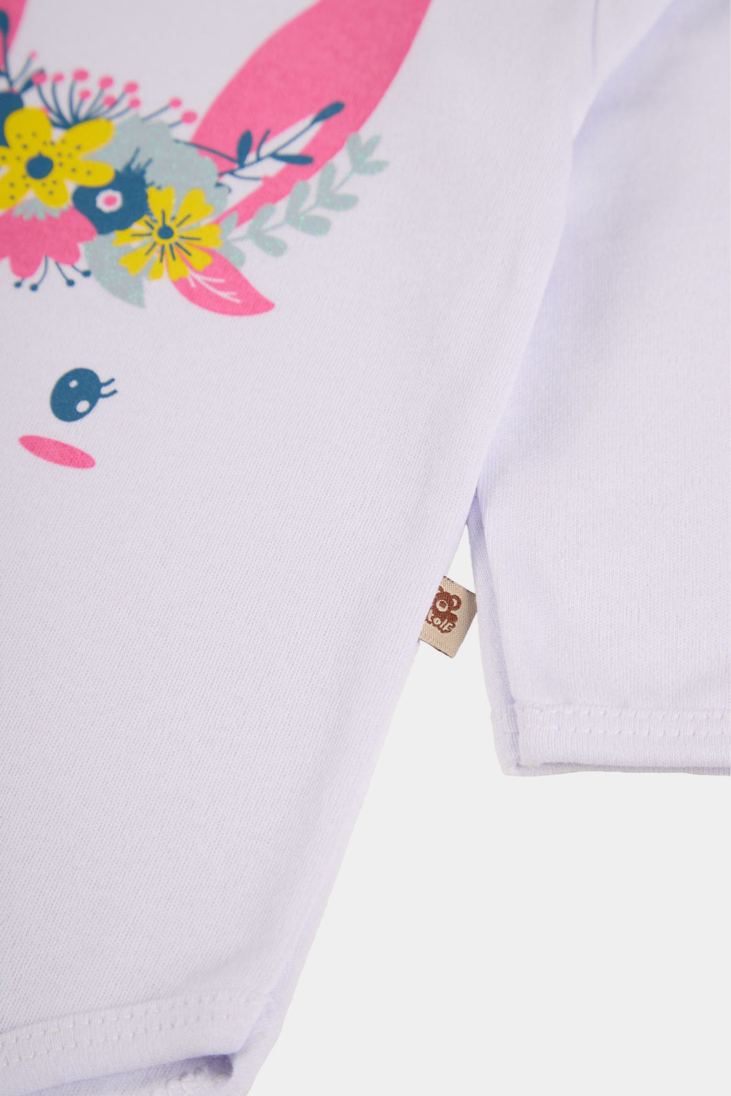 Conjunto Suedine Longo Orelha Coelha Branca Stolf