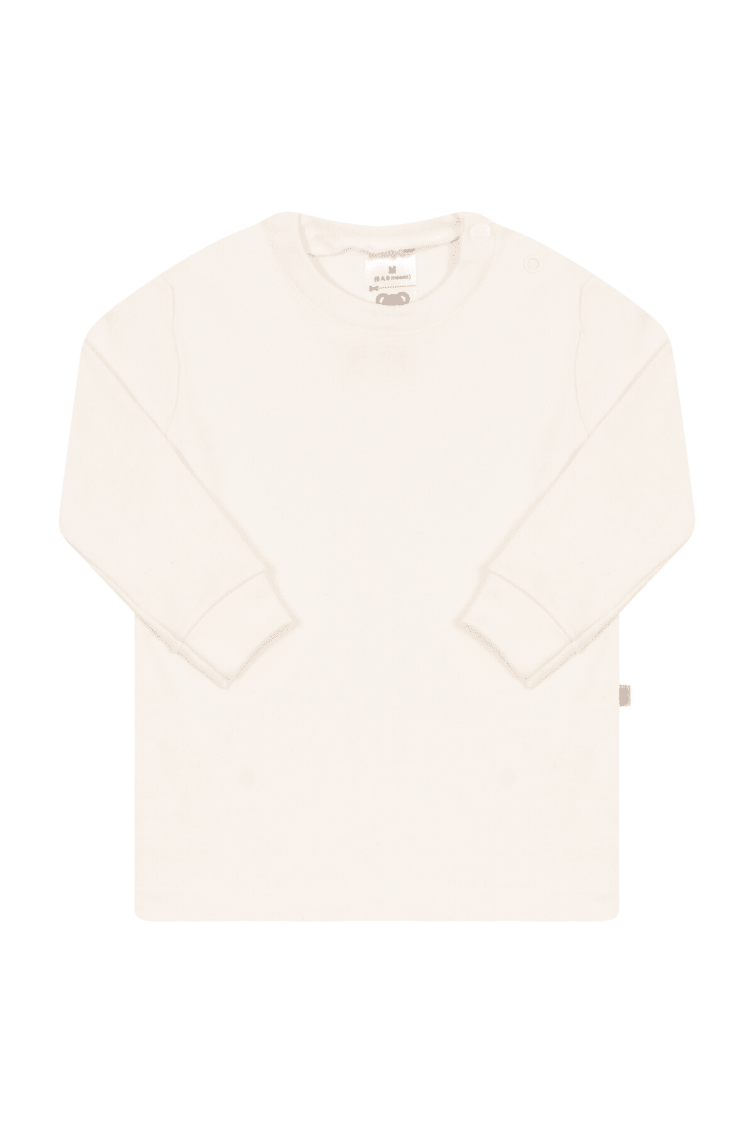 Camiseta Suedine Manga Longa Lisa Off White Stolf