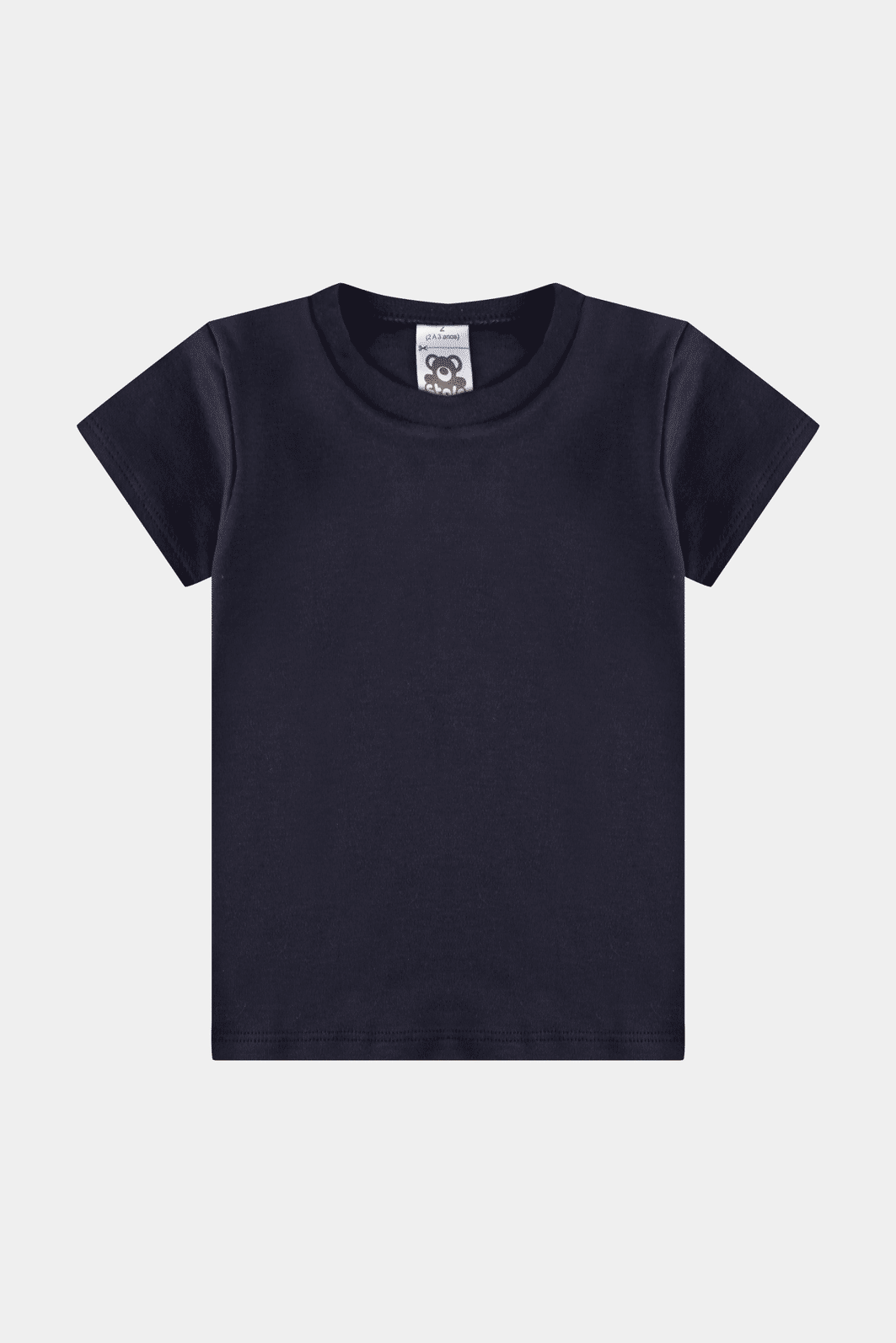 Jardineira Suedine Listrada Azul Stolf Jardineira Suedine Listrada Azul Stolf