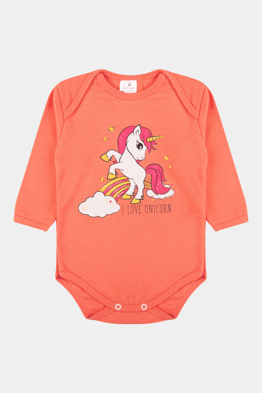 Conjunto Suedine Longo Love Unicorn Coral Stolf Conjunto Suedine Longo Love Unicorn Coral Stolf