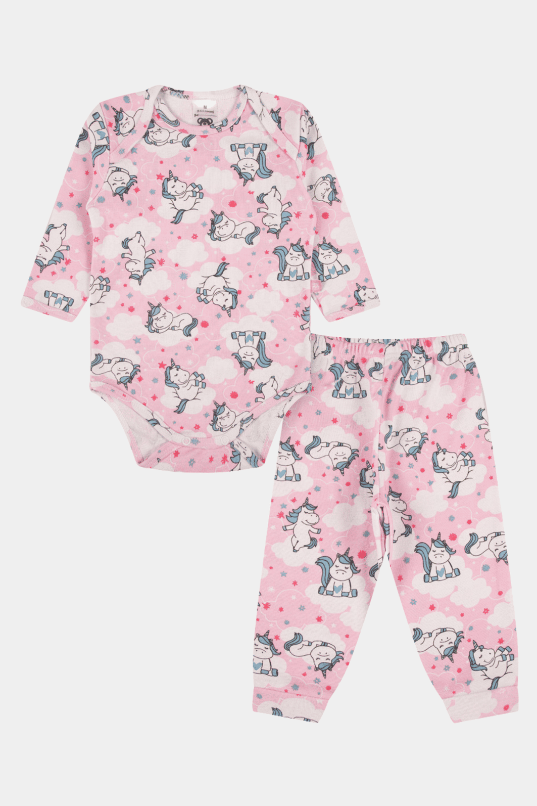 Conjunto Ribana Longo Unicórnio Stolf Conjunto Ribana Longo Unicórnio Stolf