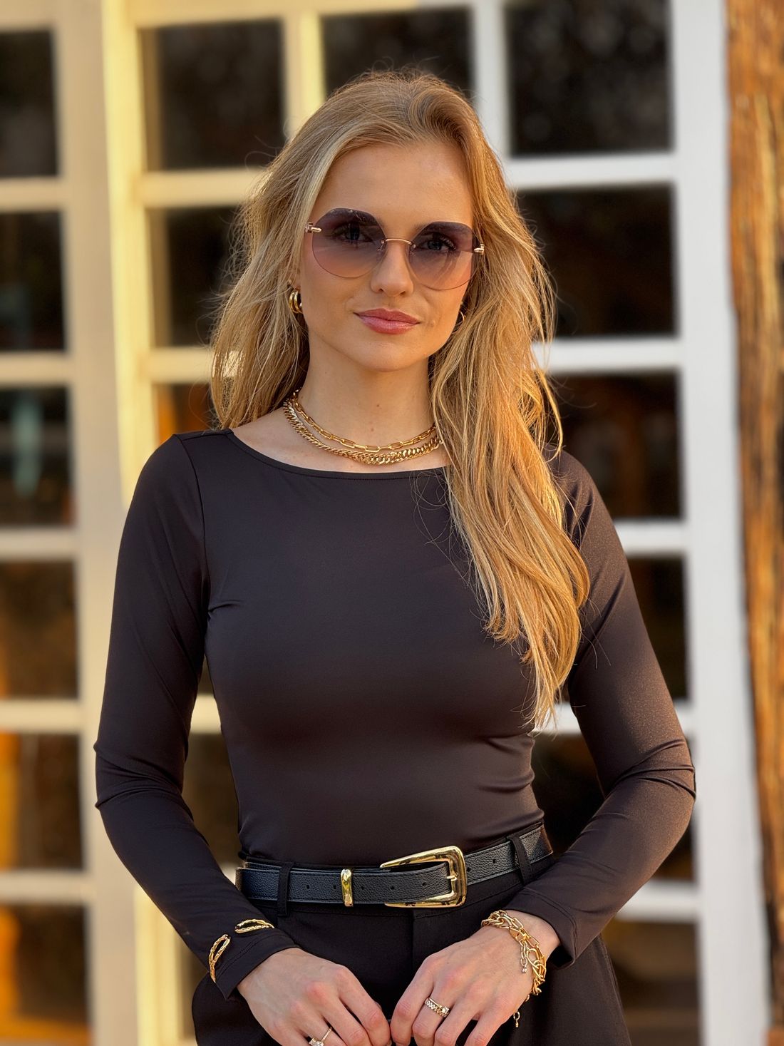 Blusa Maya Preta Blusa Maya Preta