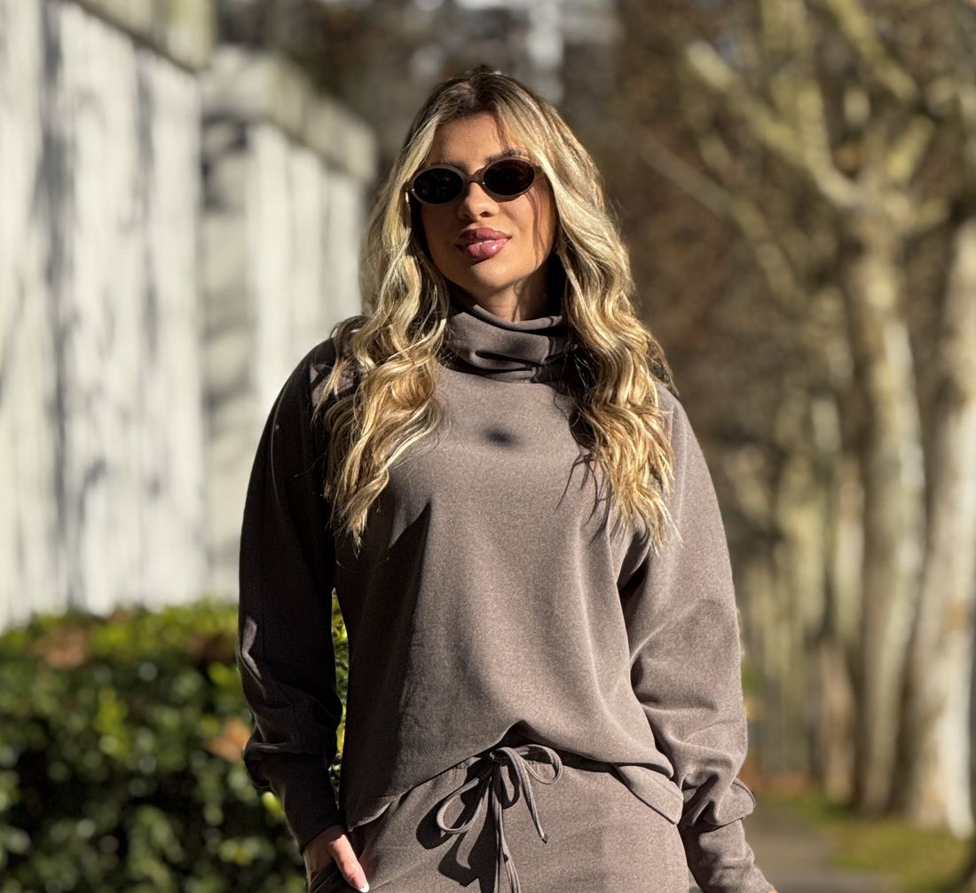 Blusa Supersoft Helena Fendi Blusa Supersoft Helena Fendi