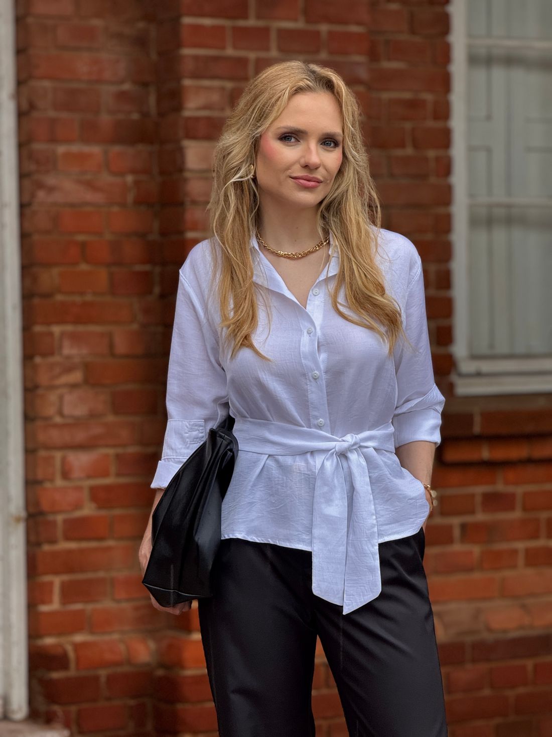 Camisa Lyocel Elysée Branca Camisa Lyocel Elysée Branca