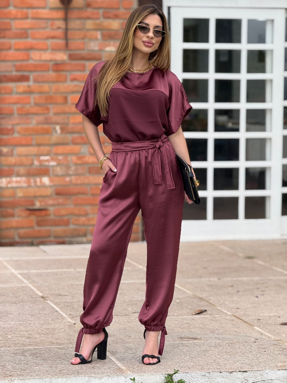 Blusa Jade VInho Blusa Jade VInho