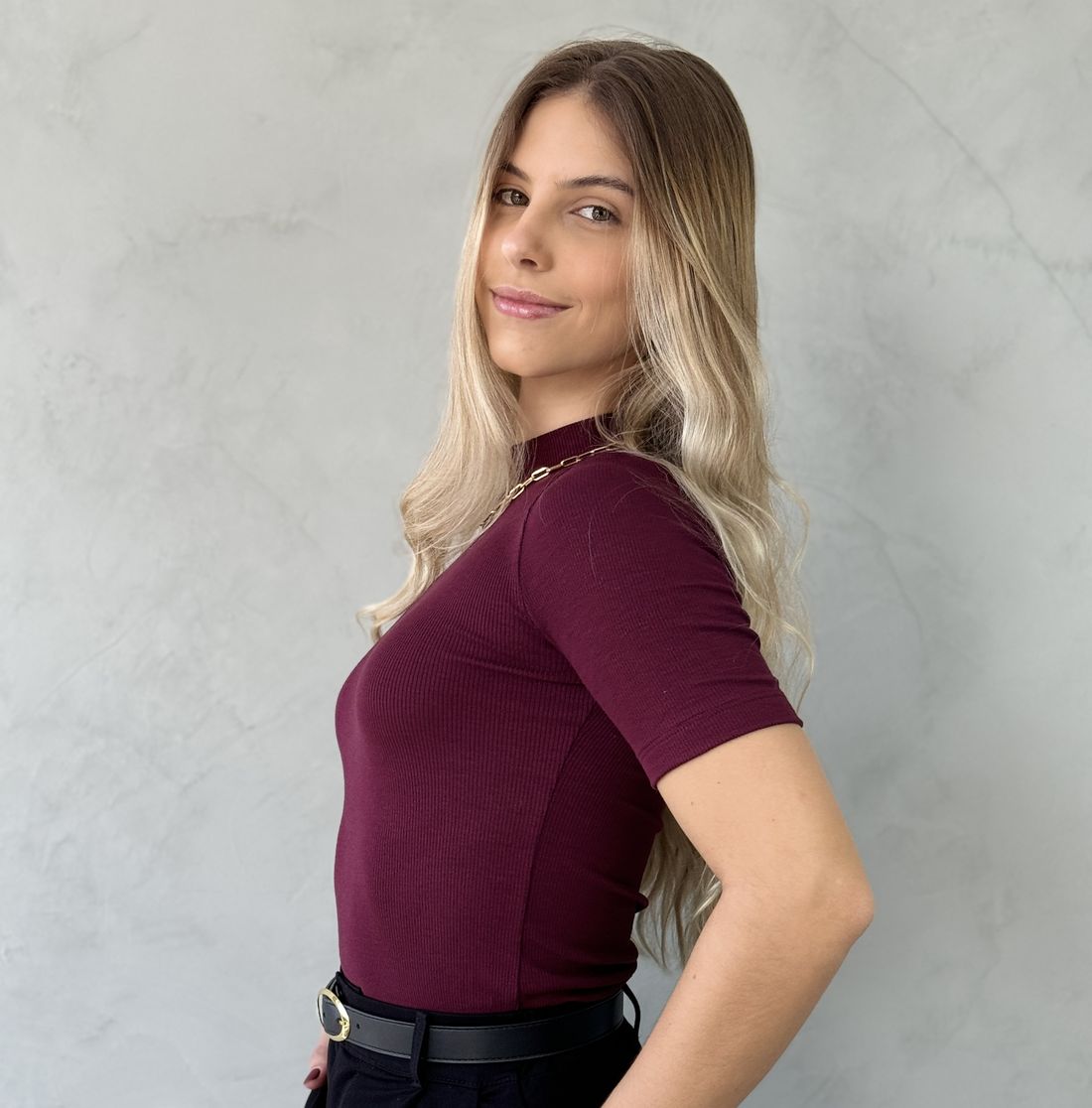 Basiquinha Bordô Basiquinha Bordô