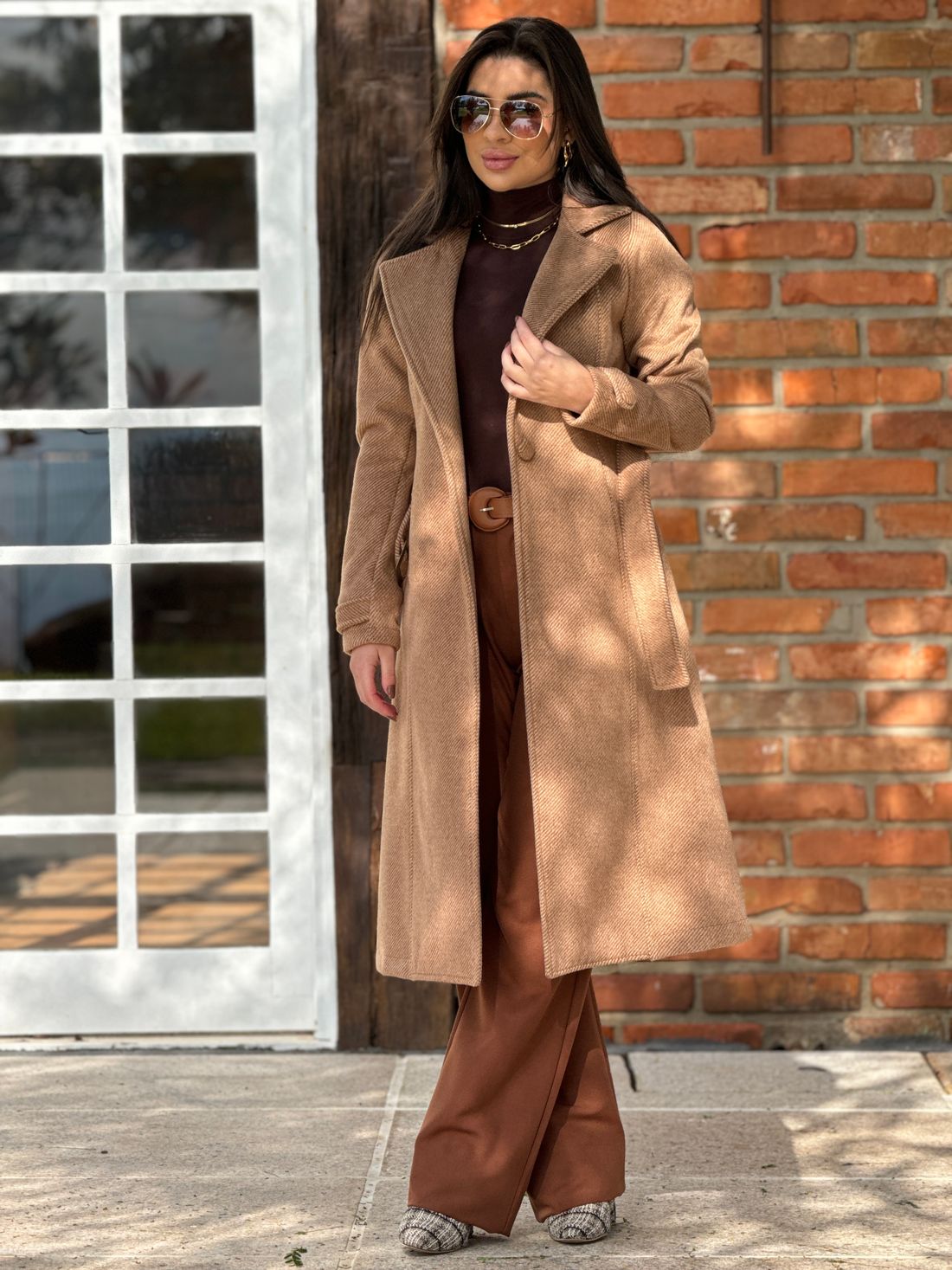 Overcoat Noruega Caramelo